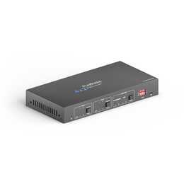 PURELINK PT-MA-HD42UHD Video-Switch (RS-232, 2 x HDMI Type A, Jack 3.5 mm, Toslink, Infrarosso, RJ-45)