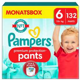 PAMPERS Premium Protection Pants 6 (132 pièce)