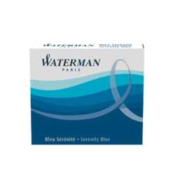 WATERMAN Cartucce die inchiostro (Blu, 6 pezzo)