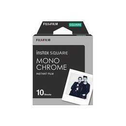 FUJIFILM Monochrome Sofortbildfilm (Instax Square, Weiss, Schwarz)