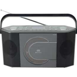 SOUNDMASTER RCD1770 Radio pour cuisine / -salle de bain (Argent, Noir)