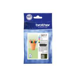 BROTHER LC3217VALDR (Jaune, Noir, Magenta, Cyan, Multipack)