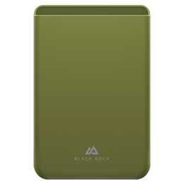 BLACK ROCK Porta carte magnetiche MagSafe Urban Mag Wallet (Verde oliva)