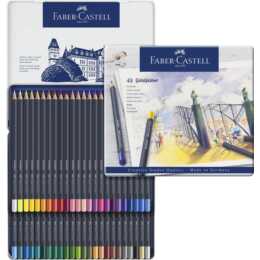 FABER-CASTELL Farbstift Goldfaber (Mehrfarbig, 48 Stück)