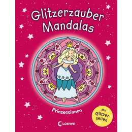 Glitzerzauber-Mandalas - Prinzessinnen