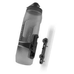 FIDLOCK Bottiglia sportiva Twist (0.8 l, Transparente, Grigio, Nero)