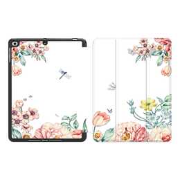 EG MTT Coque pour Apple iPad 10.2" 2019 - Fleurs