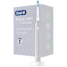 ORAL-B Pulsonic Slim Clean 2000 (Gris, Blanc)