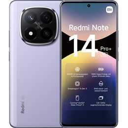 XIAOMI Redmi Note 14 Pro+ (512 GB, Mauve, 6.67", 200 MP, 5G)