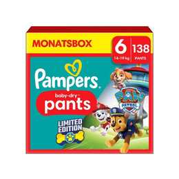 PAMPERS Baby-Dry Pants Paw Patrol 6 (138 Stück)