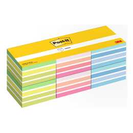 POST-IT Blocchetti memo (6 x 450 foglio, Arancione, Verde, Blu, Pink, Multicolore)