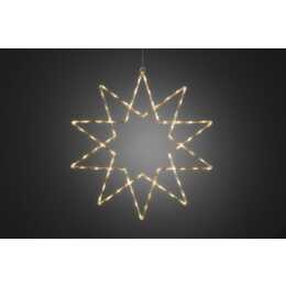 KONSTSMIDE Illuminazione della finestra di Natale Acryl-Stern (120 LEDs)