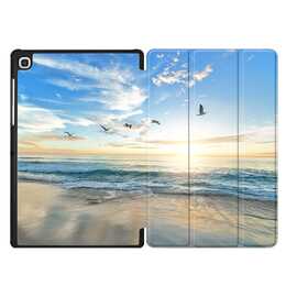 EG MTT Housse pour Samsung Galaxy Tab S5e 10.5" 2019 - plage