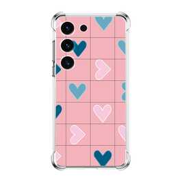 EG Backcover (Galaxy S23+, Coeur, Rose)