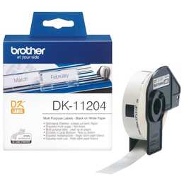 BROTHER DK-11204 Etikettenrolle (1 Stück, 17 mm x 21.6 m)