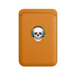 EG Porte-cartes magnétique MagSafe (iPhone 13, iPhone 12, Orange)