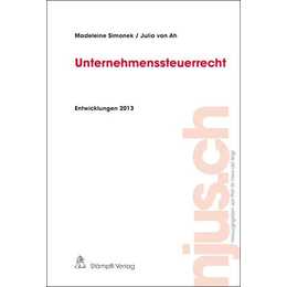 Unternehmenssteuerrecht, Entwicklungen 2013