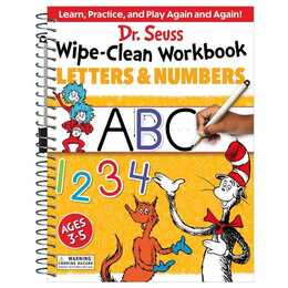 Dr. Seuss Wipe-Clean Workbook: Letters and Numbers