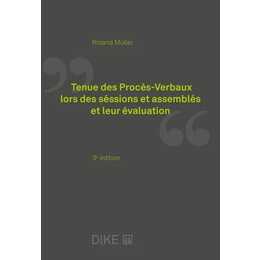 Tenue et évaluation de procès-verbaux de réunions et d'assemblées