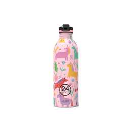 24BOTTLES Kindertrinkflasche Urban Magic Friends (0.5 l, Rosa)