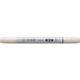 COPIC Marqueur de graphique Ciao W-0 - Warm Gray No.0 (Gris clair, 1 pièce)