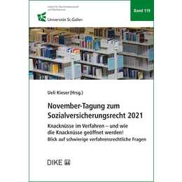 Novembertagung zum Sozialversicherungsrecht 2021