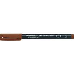 STAEDTLER Pennarello indelebile Lumicolor 313-7 (Marrone, 1 pezzo)