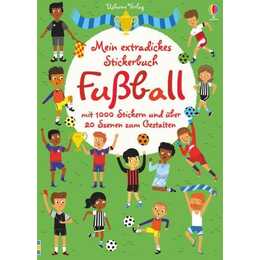 Mein extradickes Stickerbuch: Fussball