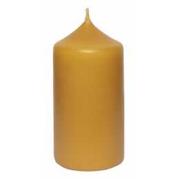 HERZOG KERZEN Bougie cylindrique Beewax (Rond, Jaune)