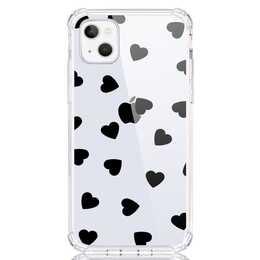 EG Backcover (iPhone 14 Plus, Cuore, Transparente)