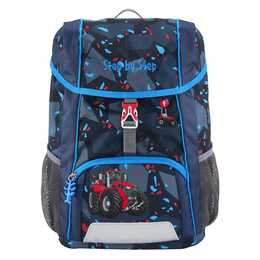 STEP BY STEP Rucksack KID Tractor Freddy (13 l, Grau, Rot, Blau)