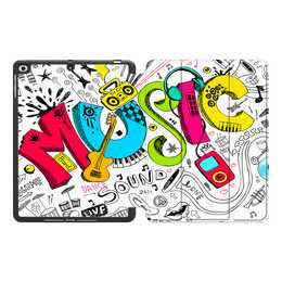 EG MTT Coque pour Apple iPad 10.2" 2019 - Musique