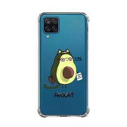 EG Backcover (Galaxy A12, Avocat, Transparent)