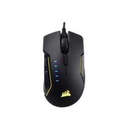 CORSAIR Gaming GLAIVE RGB USB, Nero