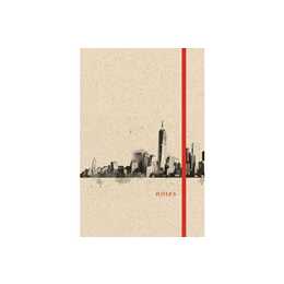 NATUR VERLAG Notizbuch Skyline (13 cm x 21 cm, Blanko)