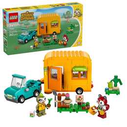 LEGO Animal Crossing La roulotte e il negozio di giardinaggio di Florindo (77054)