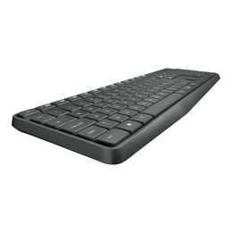 LOGITECH MK235 (USB, Norvège, Sans fil)