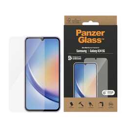 PANZERGLASS Displayschutzglas Ultra Wide Fit (Galaxy A34 5G, 1 Stück)