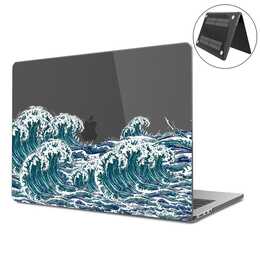 EG Hardcase (MacBook Air 13" M2 2022, Meer, Transparent, Schwarz)