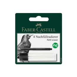 FABER-CASTELL Gomme à effacer Precision  (4 pièce)