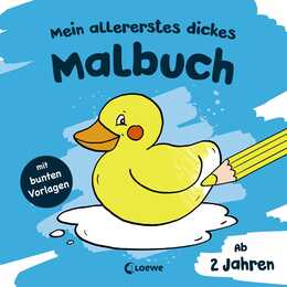 Mein allererstes dickes Malbuch (Badeente)