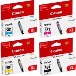 CANON CLI-581XL (Giallo, Nero, Magenta, Cyan, Multipack)