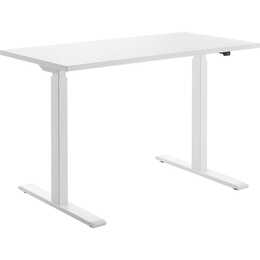 TOPSTAR Bureau (120 cm x 60 cm x 70 cm, Blanc)