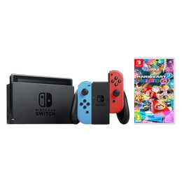 NINTENDO Switch Neon 32 GB (Mario Kart 8, DE, IT, FR)