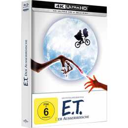 E.T. - Der Ausserirdische (4K Ultra HD, Mediabook, DE, EN)