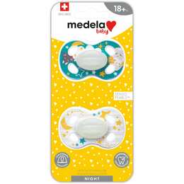 MEDELA Ciucci Night & Night (Bianco, Turchese, 18 M)