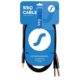 SOUND STATION QUALITY Câble de raccordement (Jack 3.5 mm, Jack 6.3 mm, 3 m)