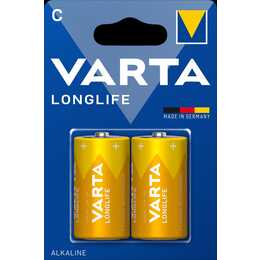 VARTA Longlife Batterie (C / Baby / LR14, 2 pièce)