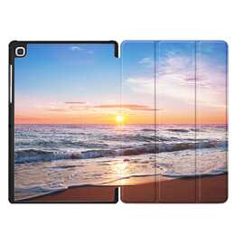 EG MTT Housse pour Samsung Galaxy Tab S5e 10.5" 2019 - plage