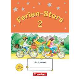 Ferien-Stars, 2. Schuljahr, Übungsheft, Mit Lösungen